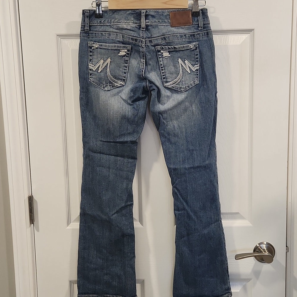 Maurices Women's Faded Blue Boot Cut Jeans - Picture 6 of 10